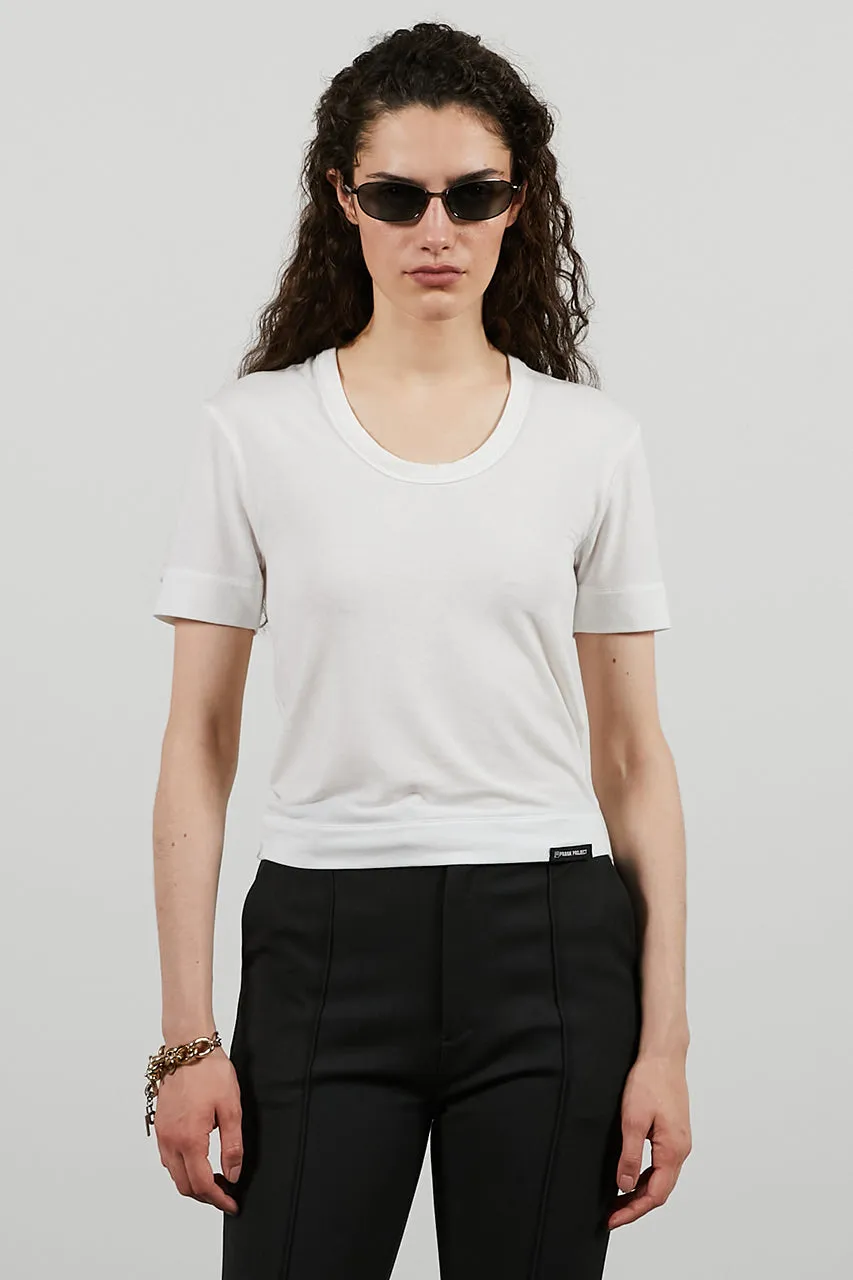 Scoop Neck T-shirt sold by Prank Project product image thumbnail 3