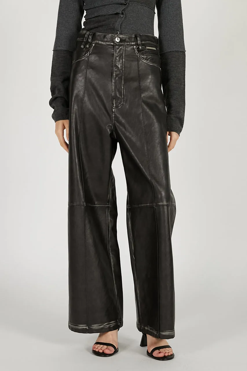 Synthetic Leather Press Pants sold by Prank Project product image thumbnail 4