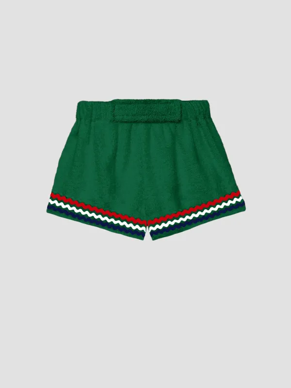 Salitre Green Shorts made by La Veste