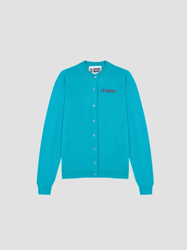 Twin Set Cardigan Blue made by La Veste