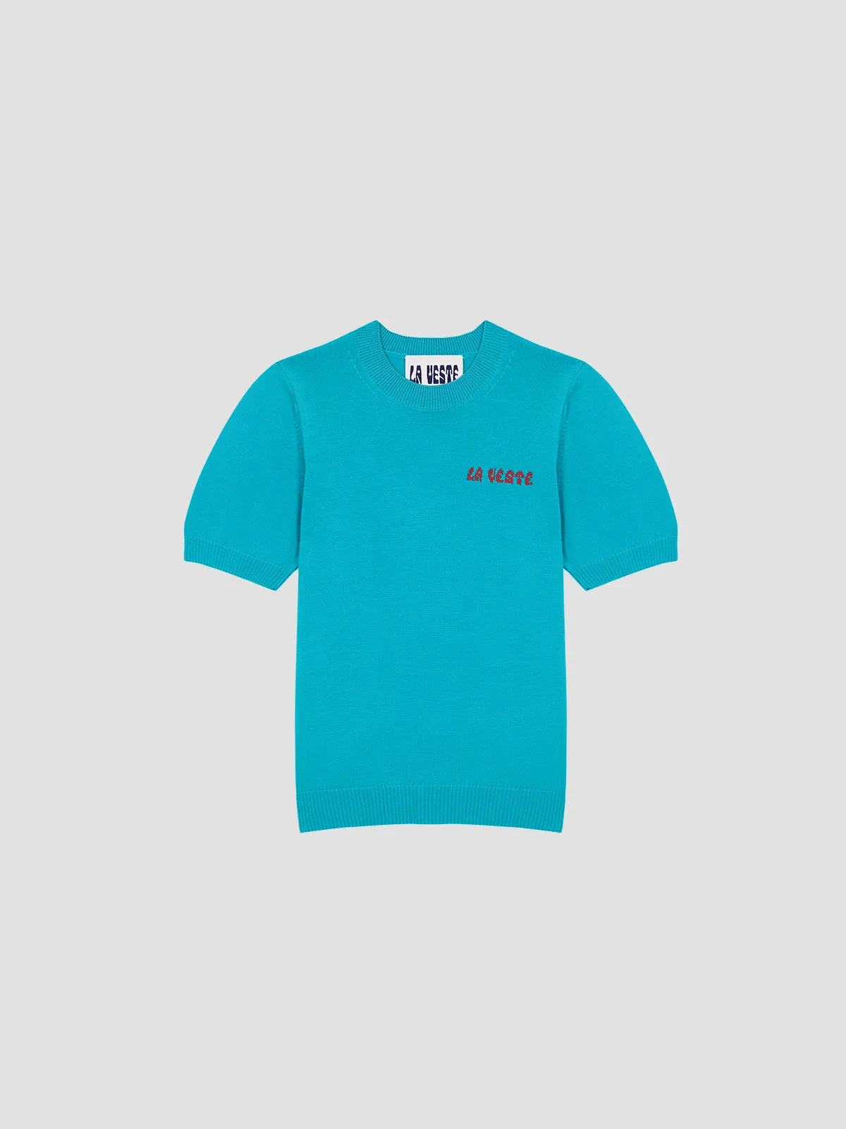 Twin Set Top Blue sold by La Veste