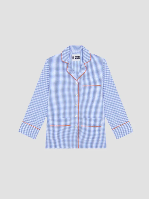 Alpino Pijama Check Blue made by La Veste