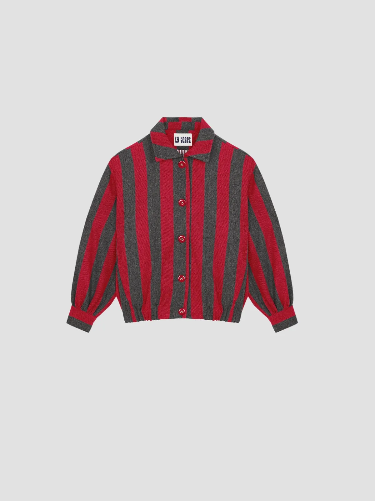 Bomber Striped Wool 04 sold by La Veste