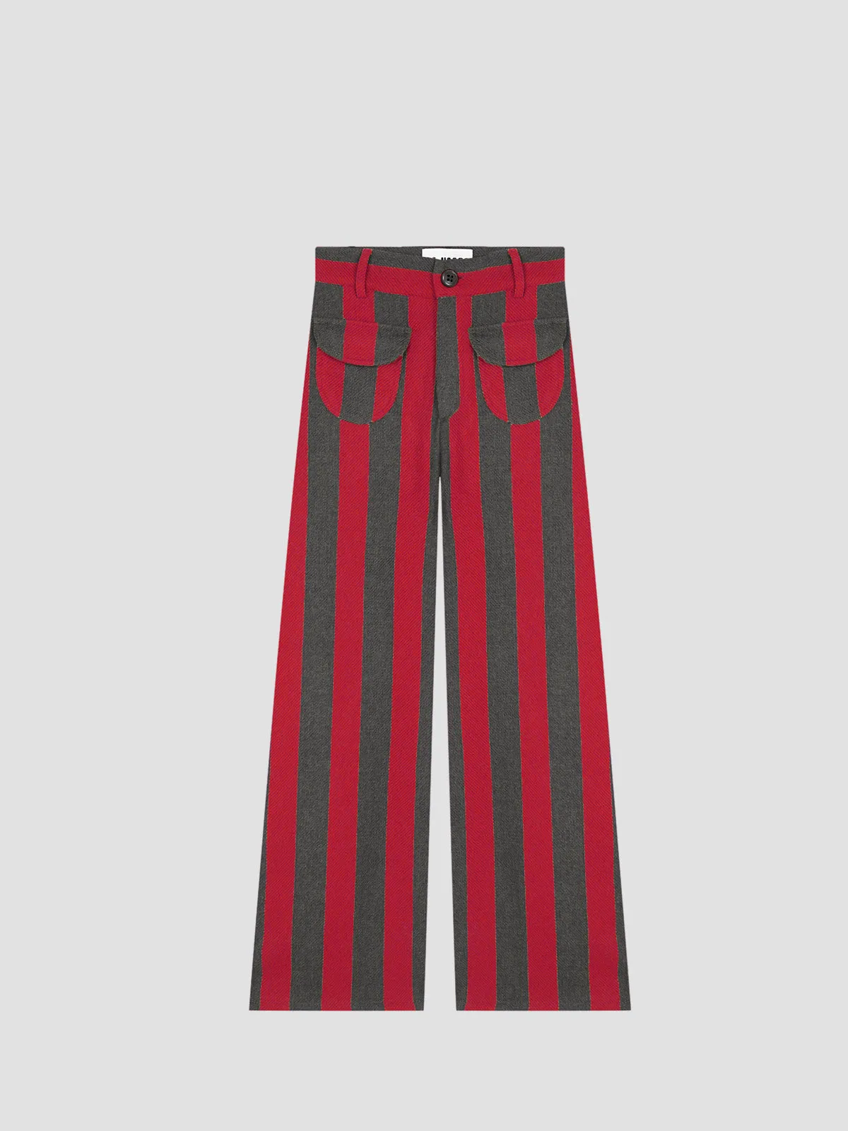 Jason Striped Wool Pants 04 sold by La Veste