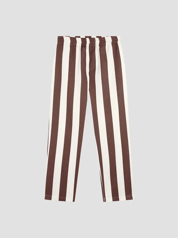 Parasol Pants Brown Unisex made by La Veste