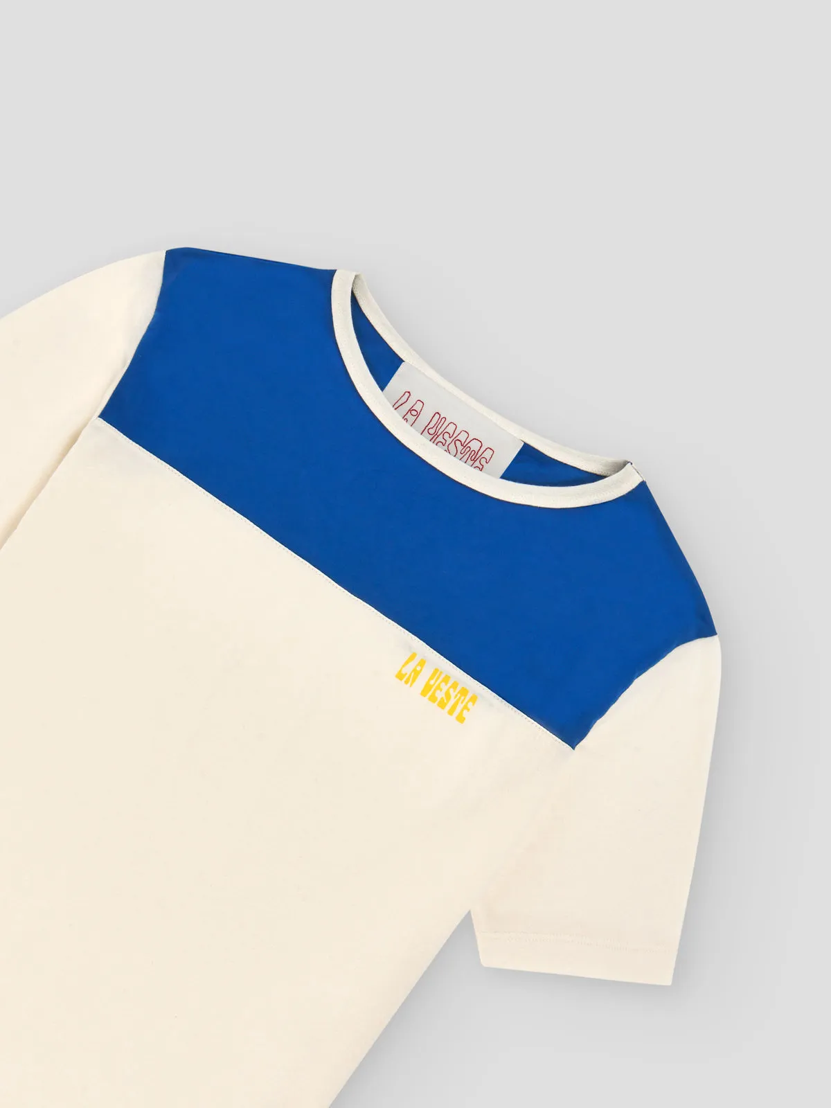 Bicolor Tee Shirt Blue sold by La Veste product image thumbnail 2