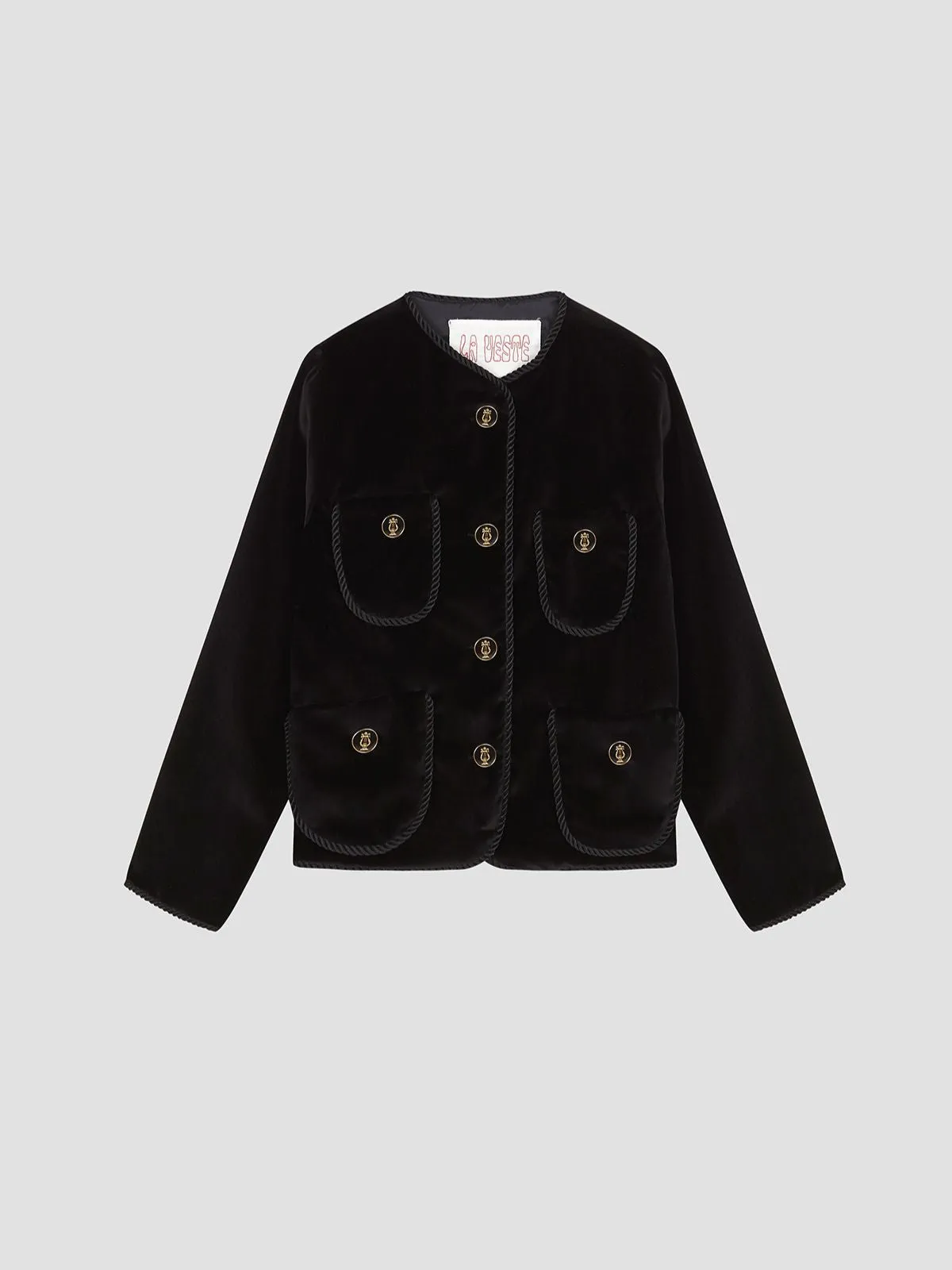 Jockey Blazer Velvet Black sold by La Veste