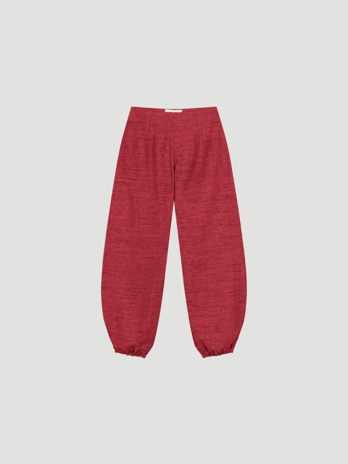 Boogie Silk Pants Red sold by La Veste
