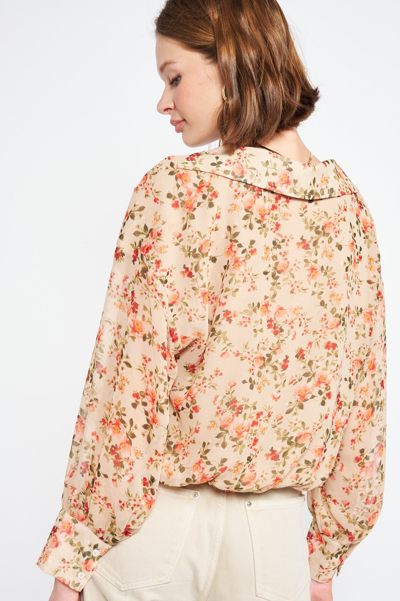 Leah Wrap Blouse sold by En Saison product image thumbnail 4