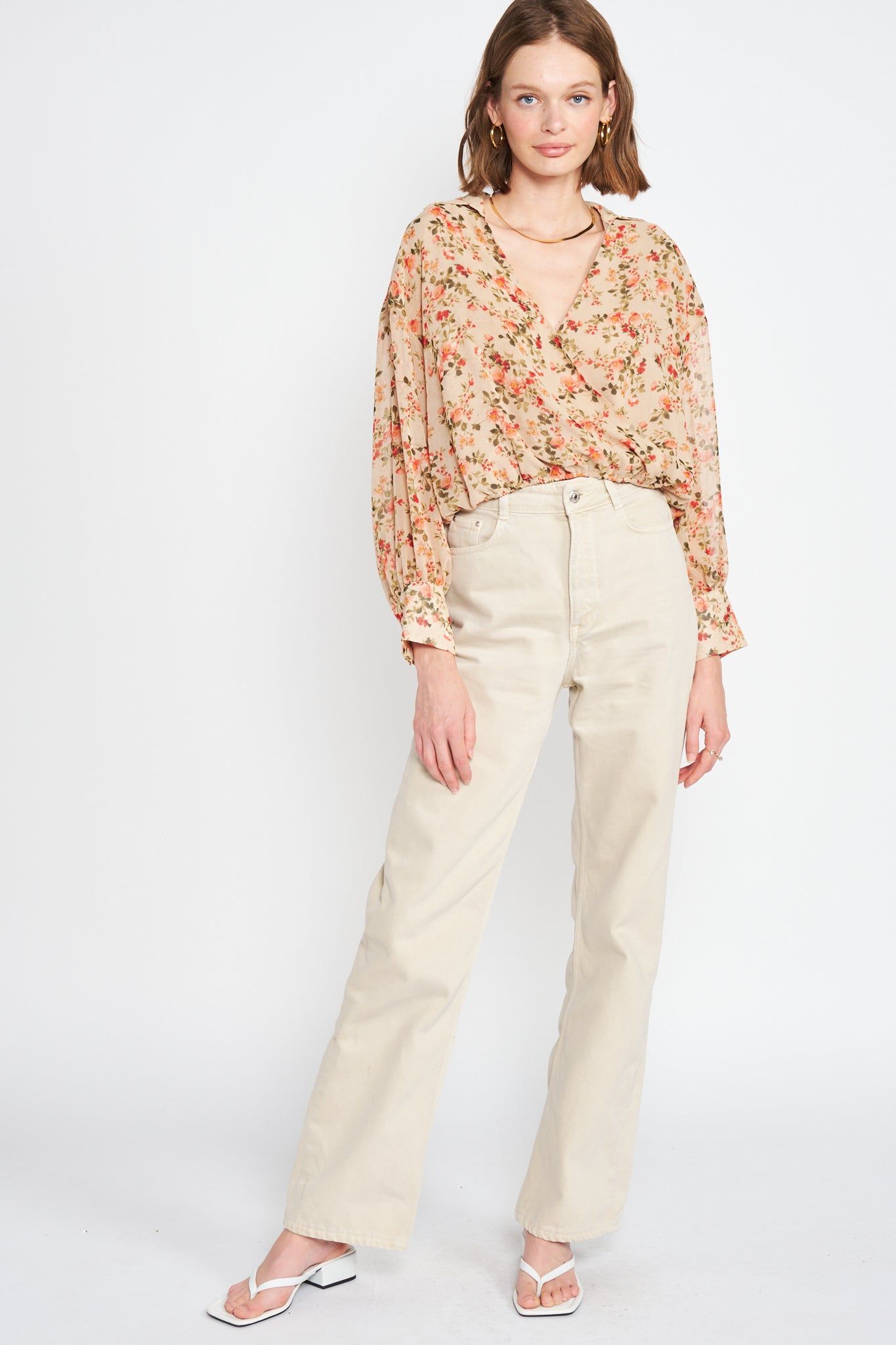 Leah Wrap Blouse sold by En Saison product image thumbnail 2