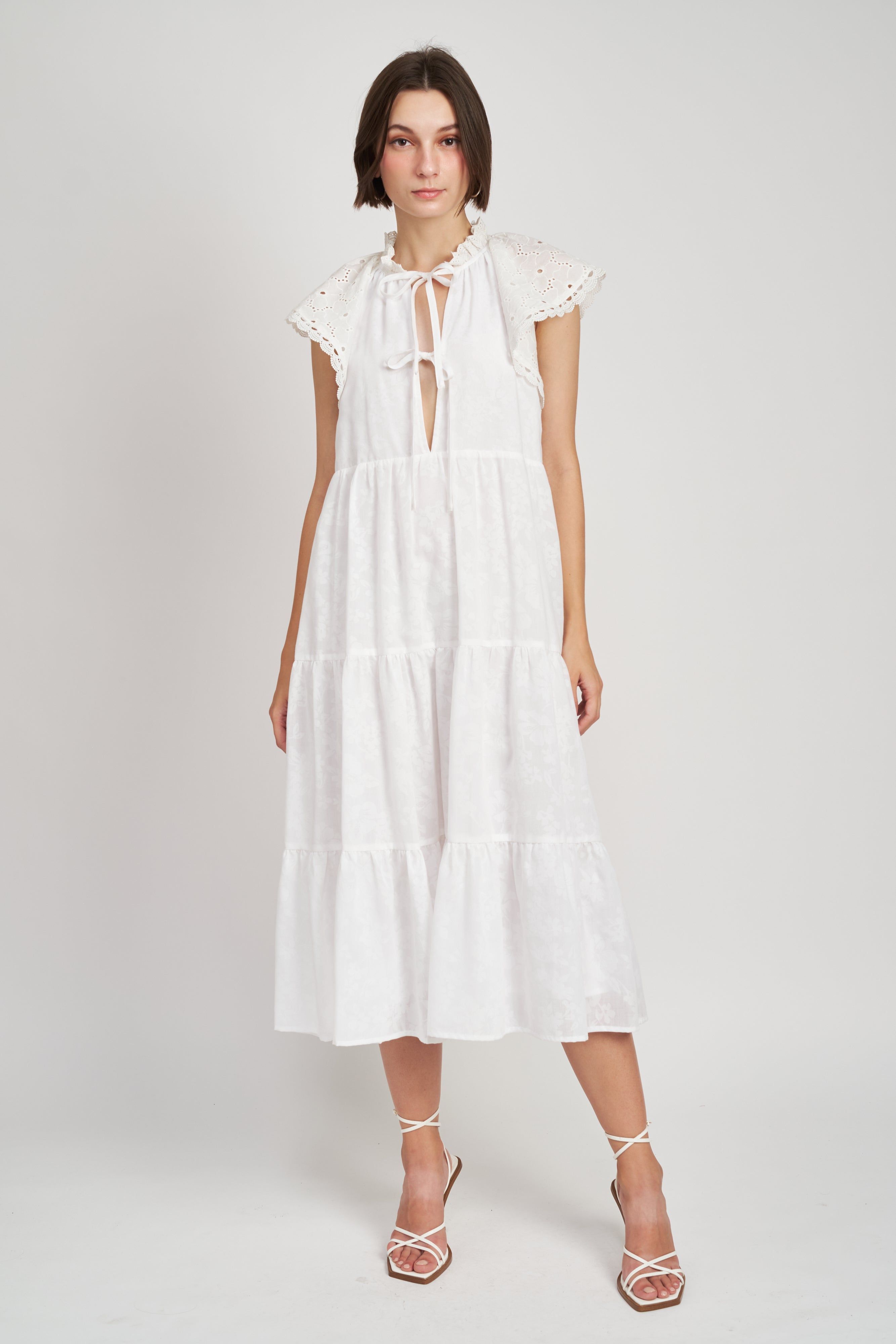 Delilah Midi Dress sold by En Saison