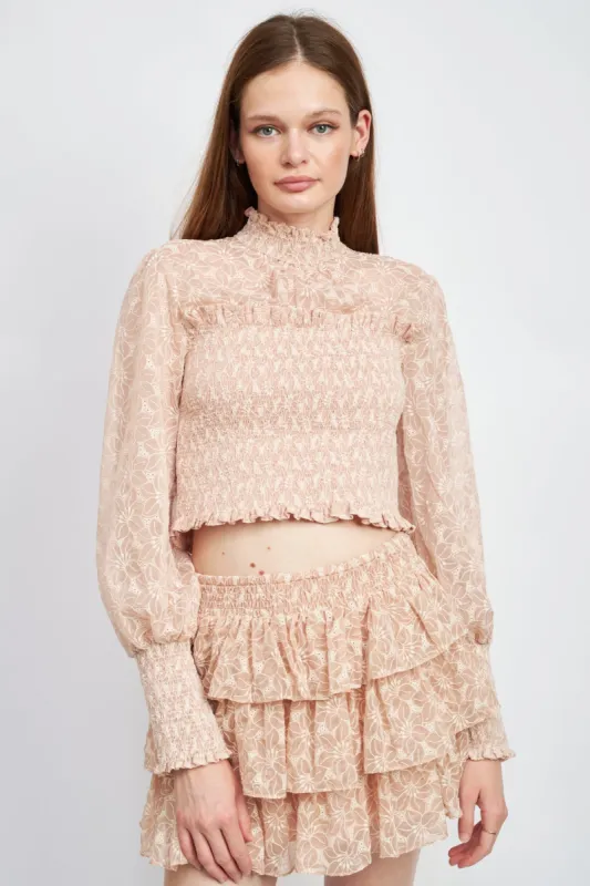 Della Crop Top sold by En Saison