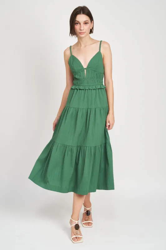Delaney Midi Dress sold by En Saison