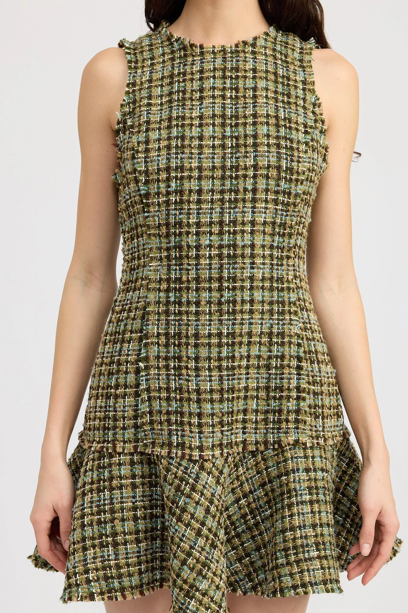 Jaime Tweed Mini Dress sold by En Saison product image thumbnail 4