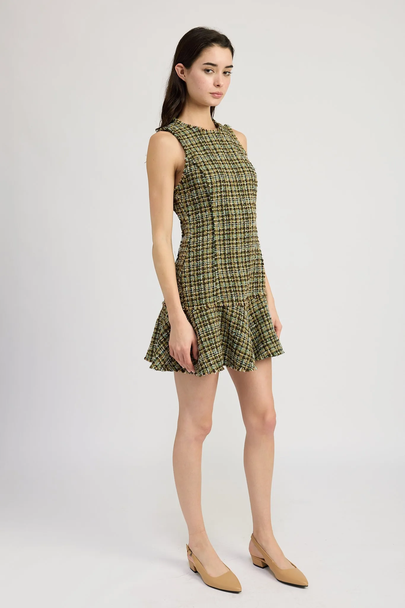 Jaime Tweed Mini Dress sold by En Saison product image thumbnail 2