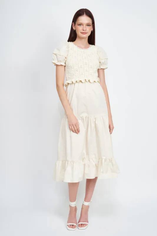 Aleah Midi Dress sold by En Saison