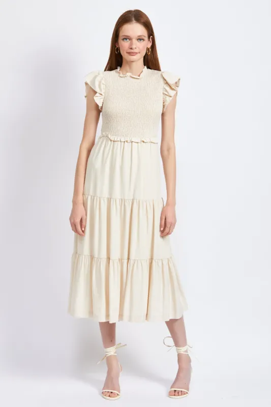 Denisse Midi Dress sold by En Saison
