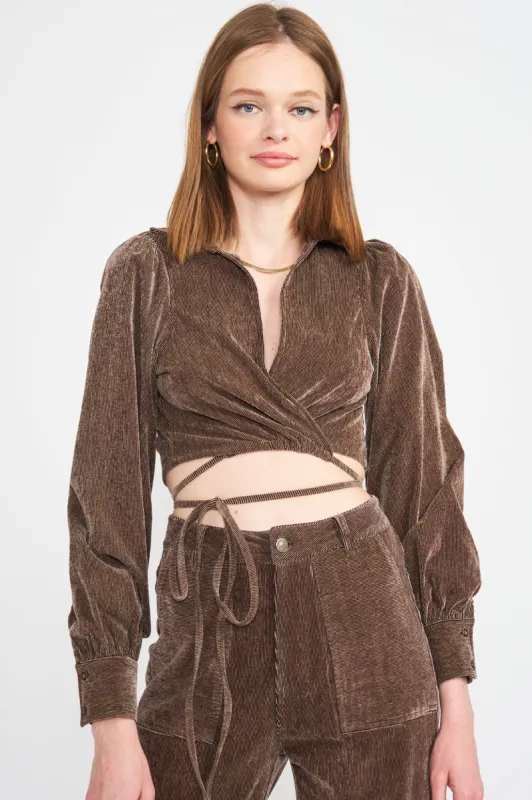 Route Blouse made by En Saison