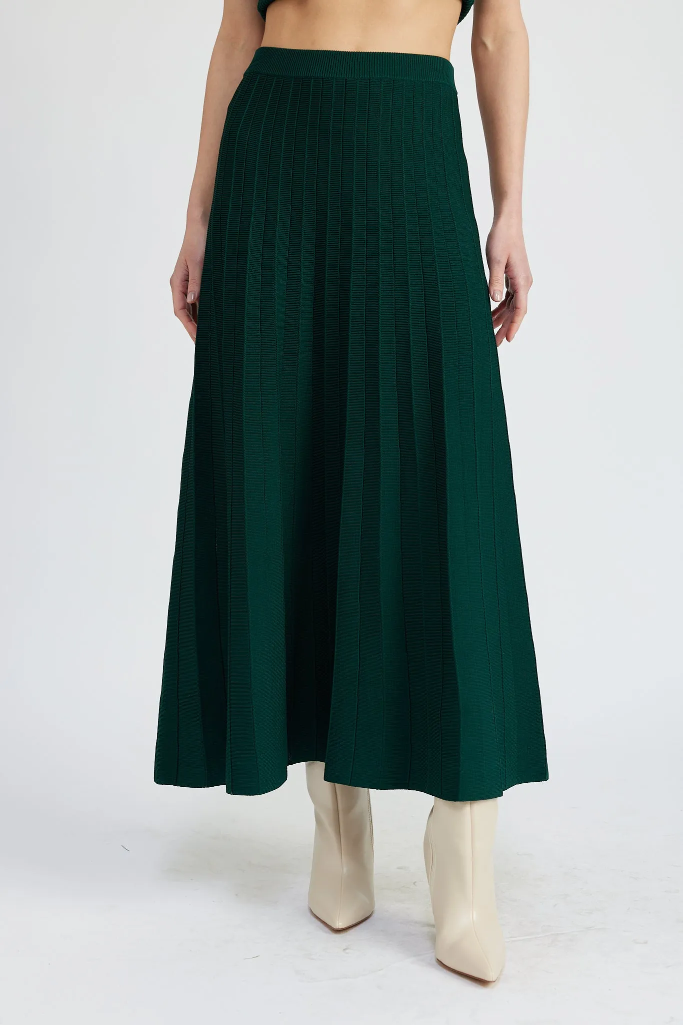 Sigrid Midi Skirt sold by En Saison