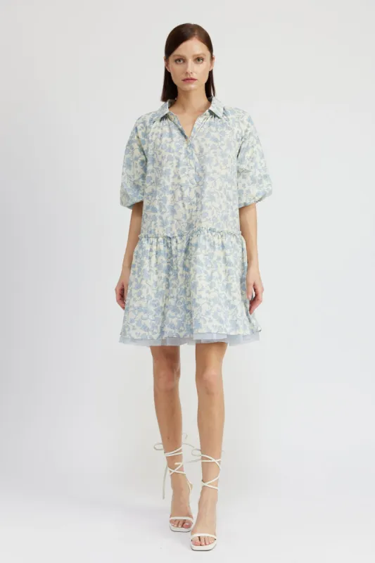 Egret Mini Dress sold by En Saison