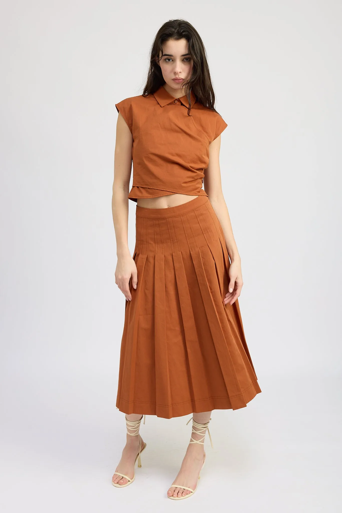 Ellen Midi Skirt sold by En Saison product image thumbnail 4