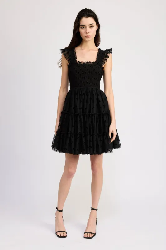 Casey Flutter Mini Dress sold by En Saison