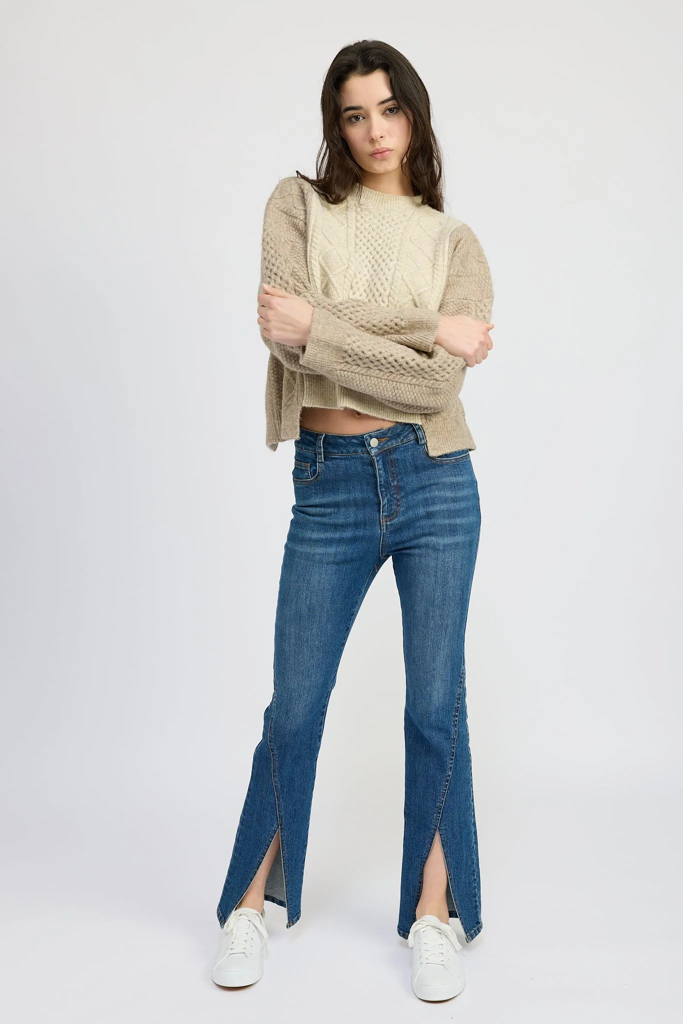 Greer Cable Knit Sweater sold by En Saison product image thumbnail 4