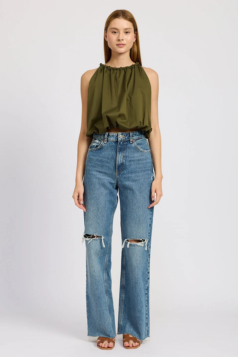Marianne Bubble Top sold by En Saison product image thumbnail 4