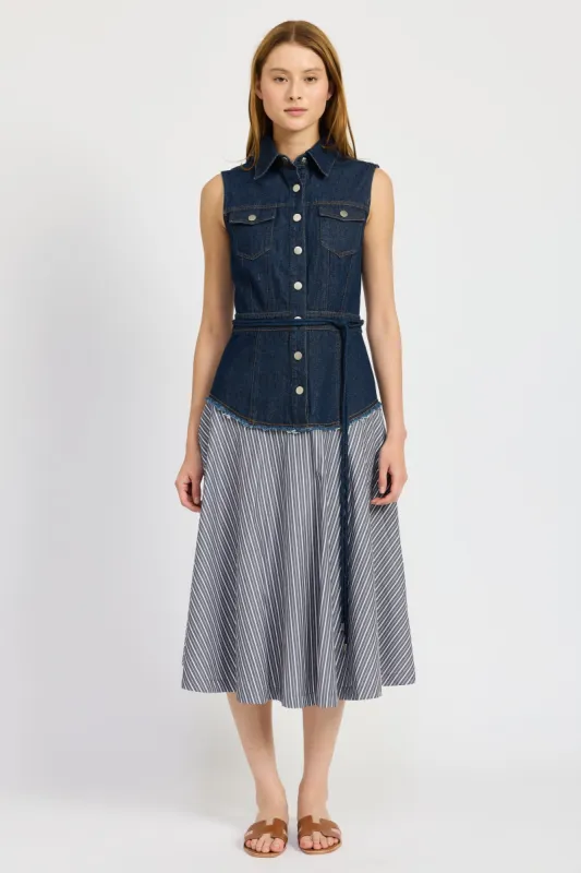 Nicola Midi Dress sold by En Saison