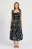 Magdalen Smocked Maxi Dress sold by En Saison