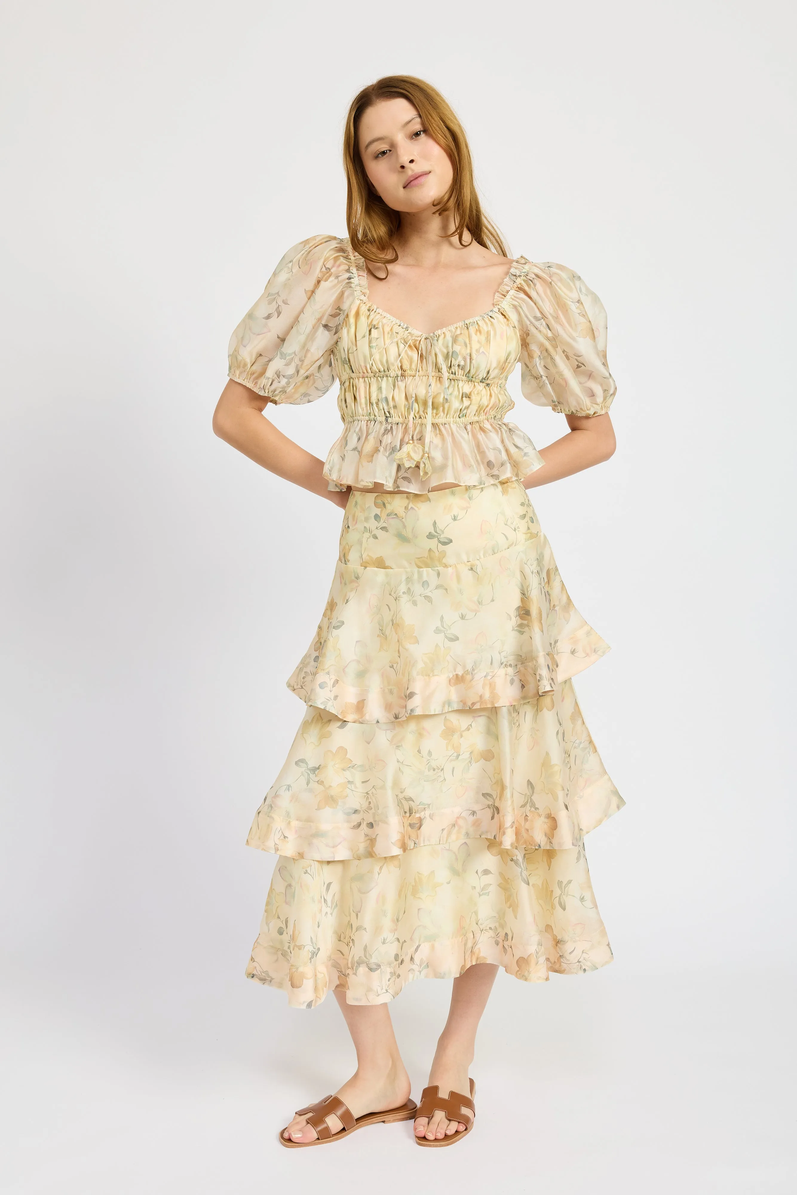 Elliot Organza Maxi Skirt sold by En Saison product image thumbnail 4