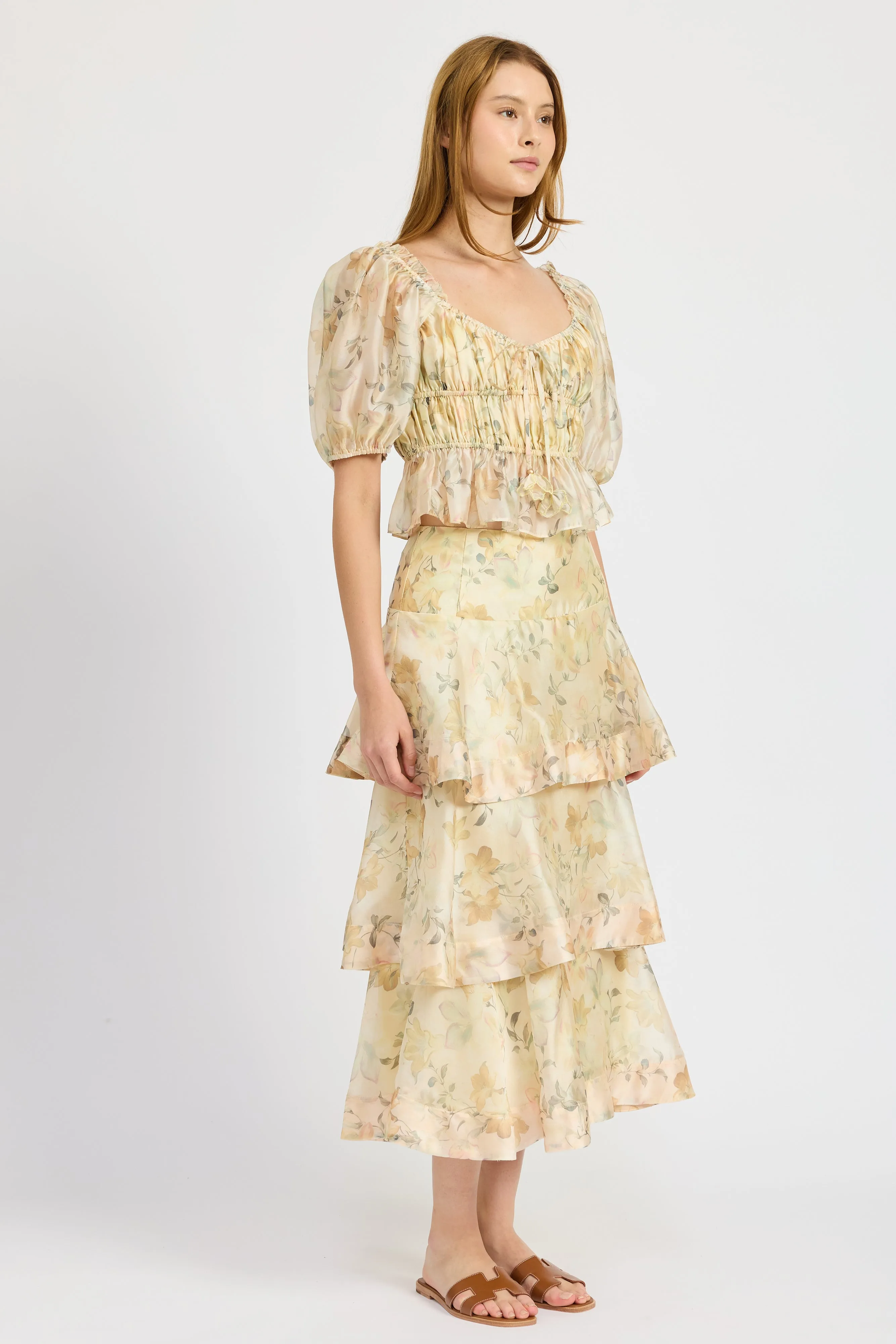 Elliot Organza Maxi Skirt sold by En Saison product image thumbnail 2