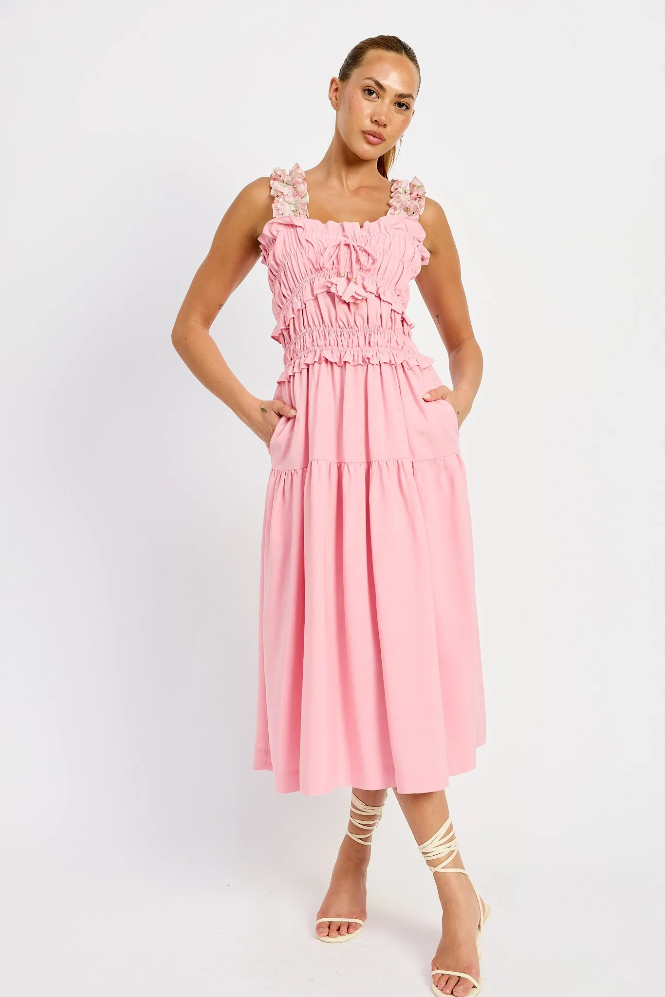 Bethany Midi Dress sold by En Saison product image thumbnail 4