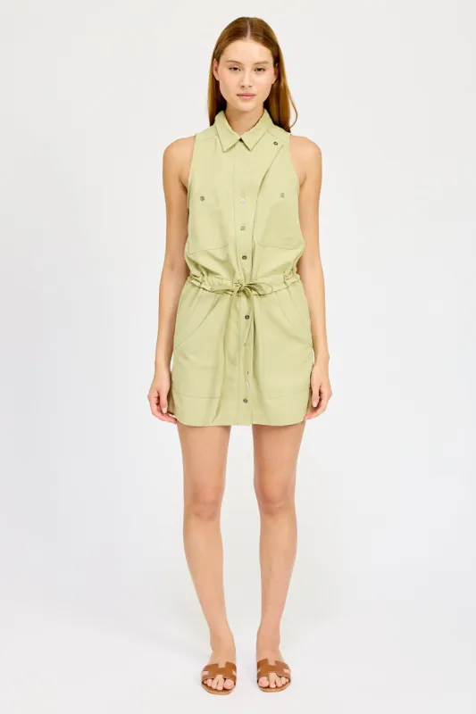 Ryleigh Belted Mini Dress sold by En Saison