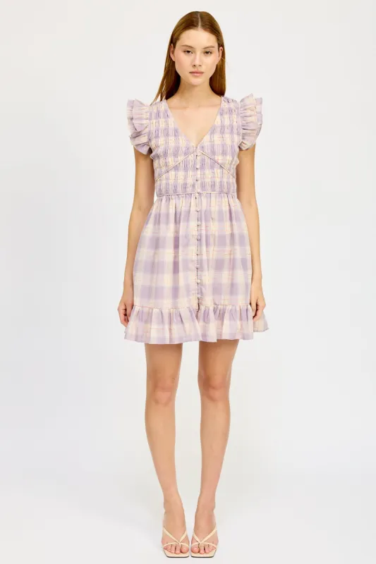 Savoy Mini Dress sold by En Saison