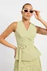 Ryleigh Belted Vest sold by En Saison