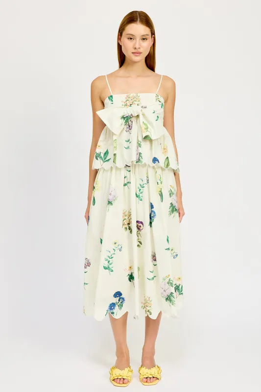 Ashley Belted Midi Skirt sold by En Saison