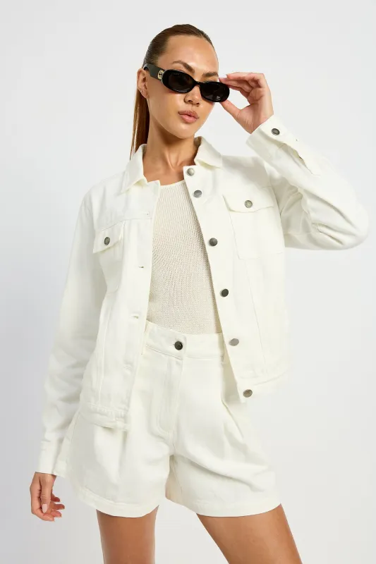 Oaklynn Denim Jacket made by En Saison