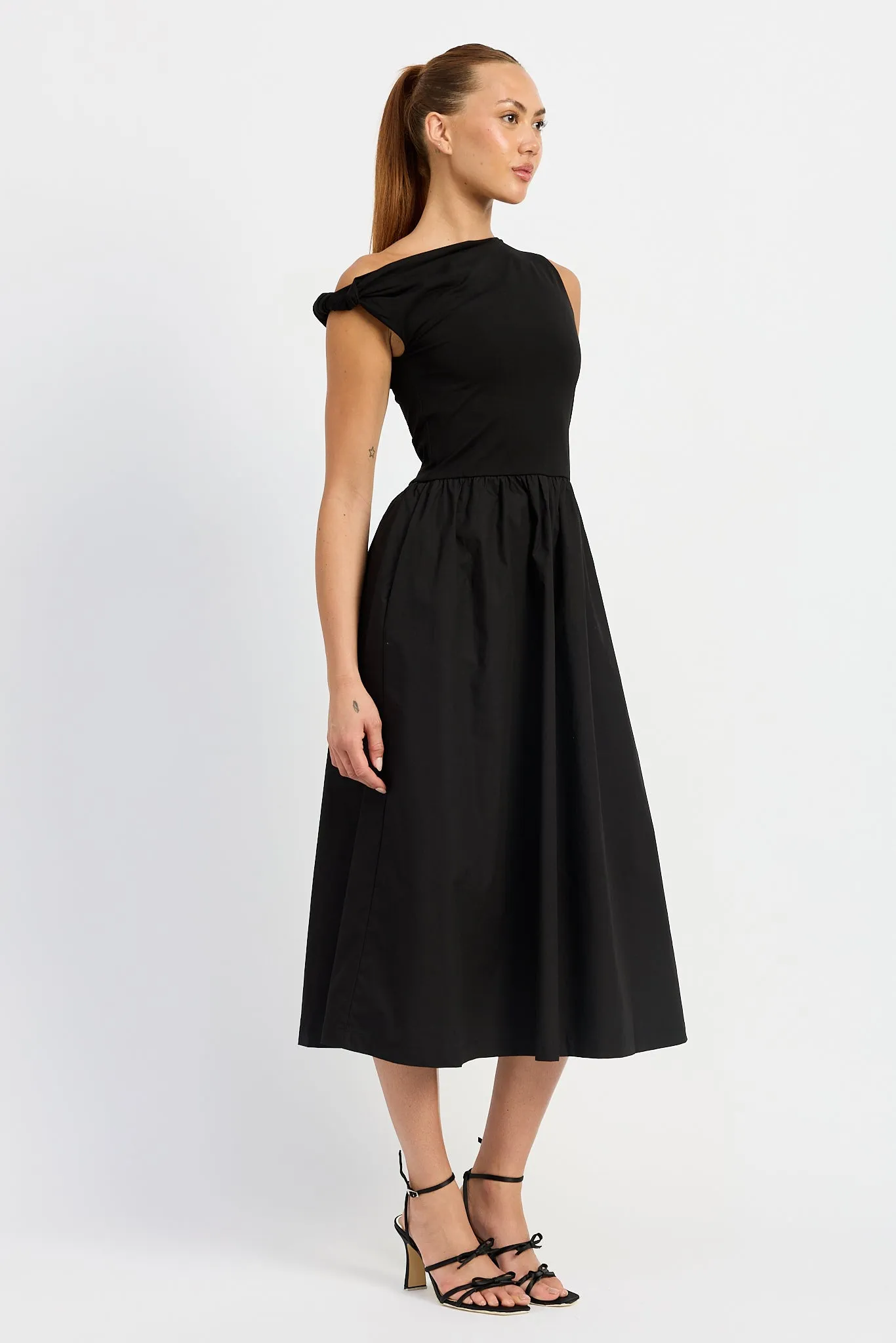 Parker Mixed Media Midi Dress sold by En Saison product image thumbnail 2