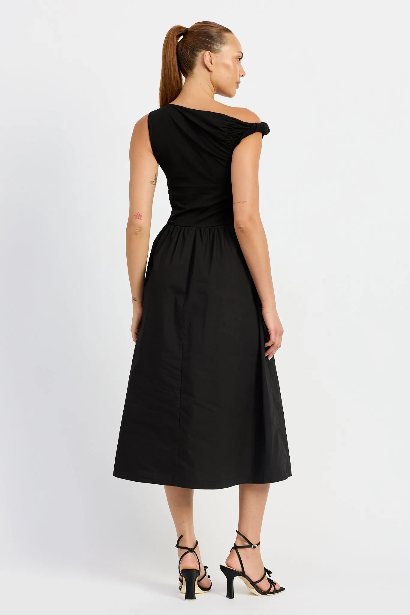 Parker Mixed Media Midi Dress sold by En Saison product image thumbnail 3