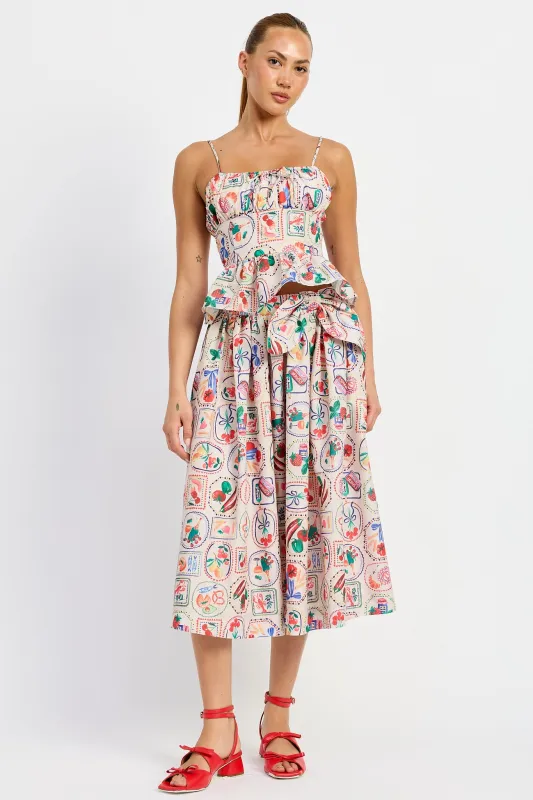 Nayeli Midi Skirt sold by En Saison