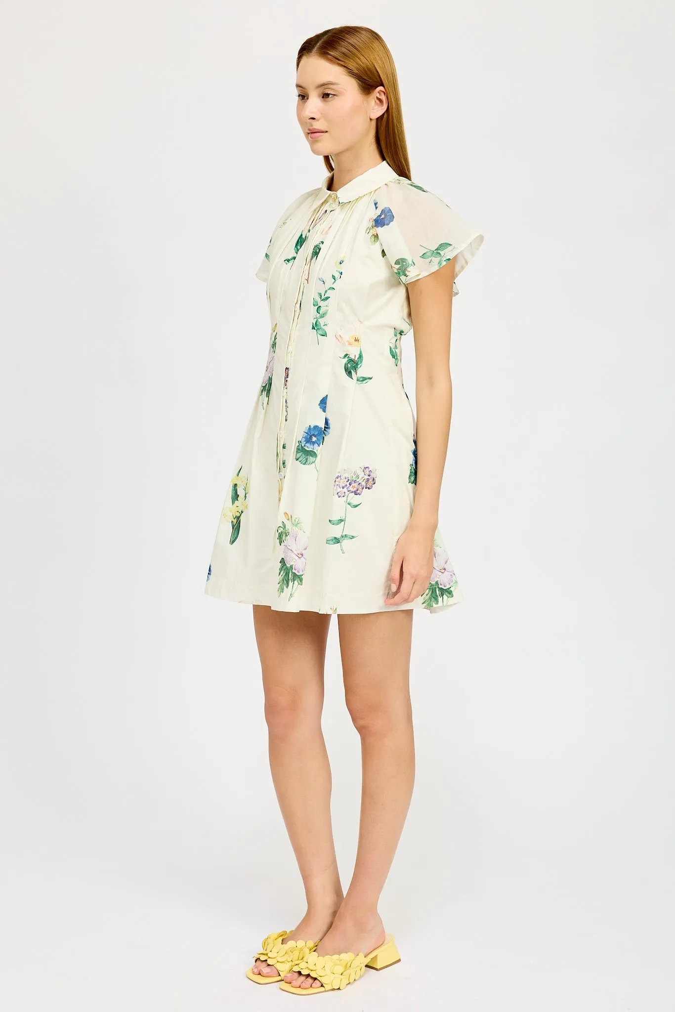 Ashley Mini Shirt Dress sold by En Saison product image thumbnail 2
