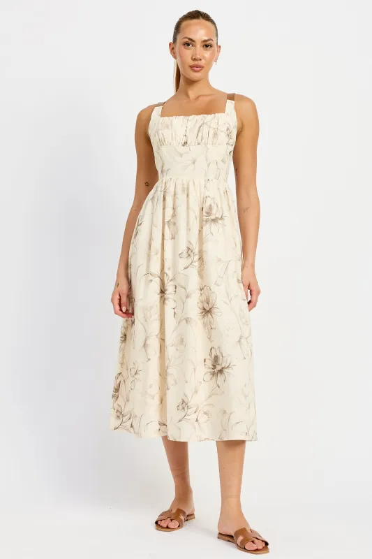 Janette Midi Dress sold by En Saison