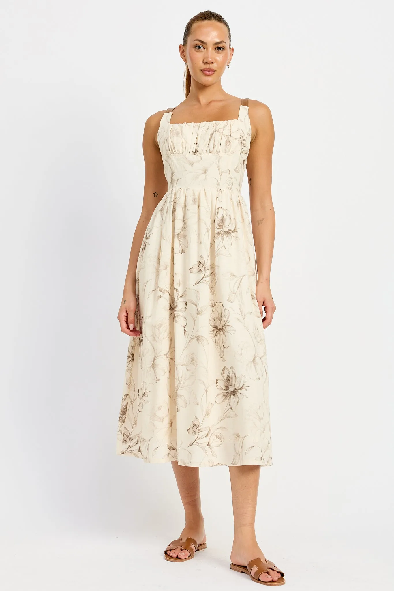 Janette Midi Dress sold by En Saison