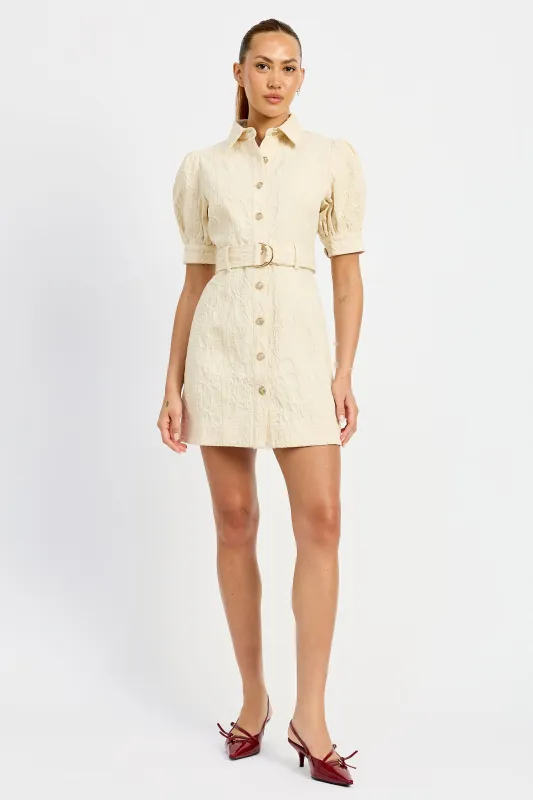 Alice Mini Shirt Dress sold by En Saison