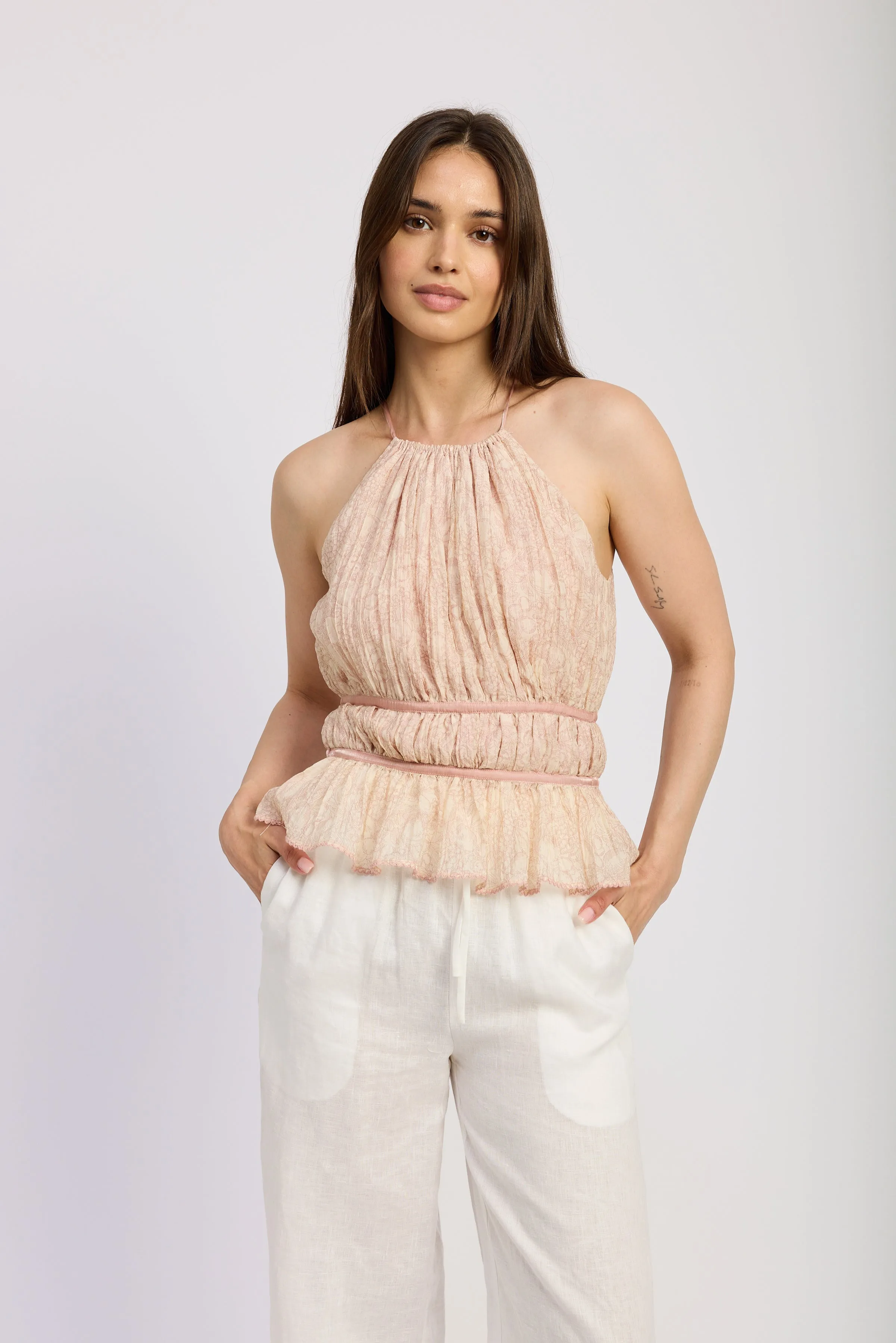 Geraldine Top sold by En Saison