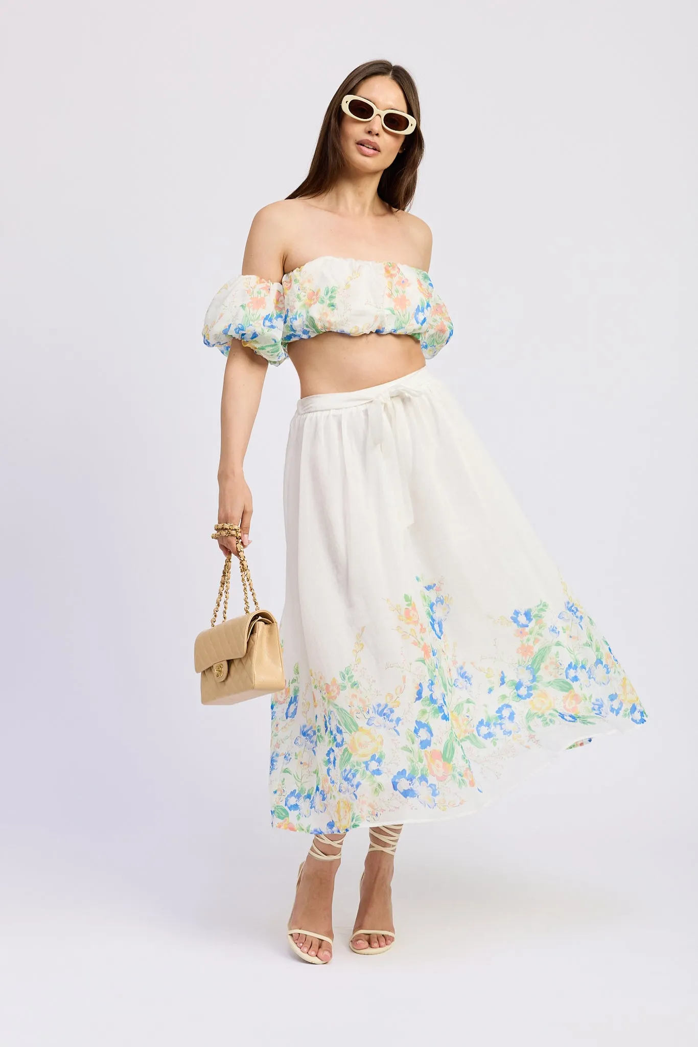 Julia Midi Skirt sold by En Saison product image thumbnail 4