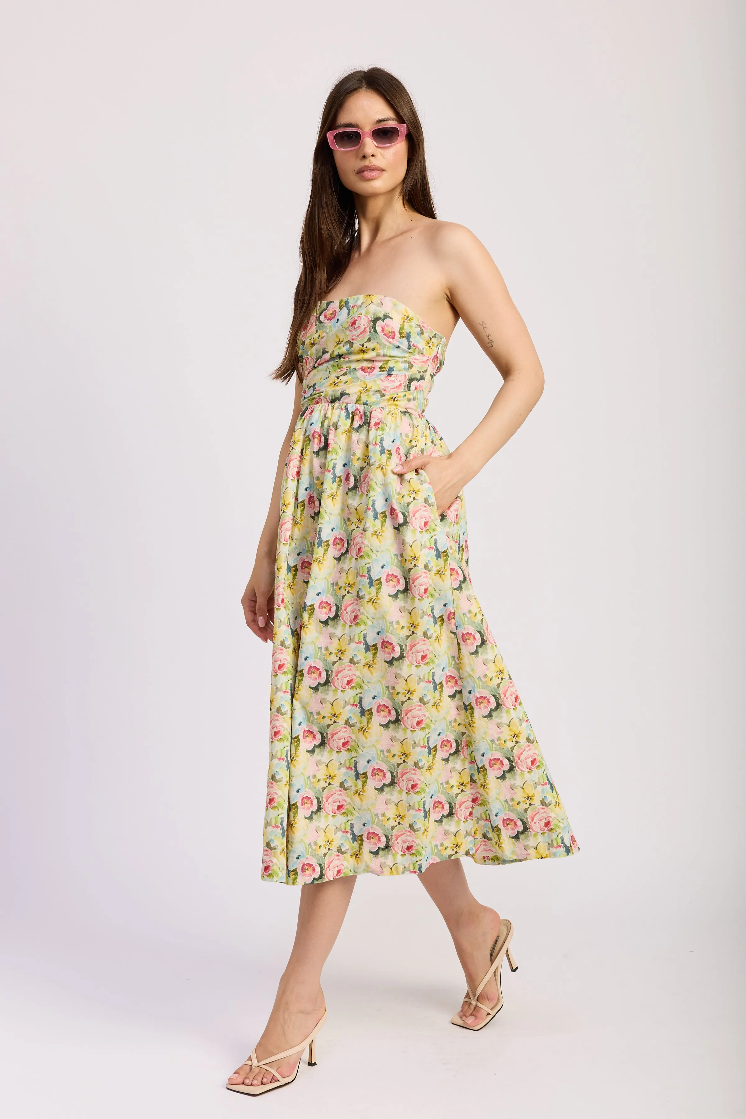 Cairo Midi Dress sold by En Saison product image thumbnail 2