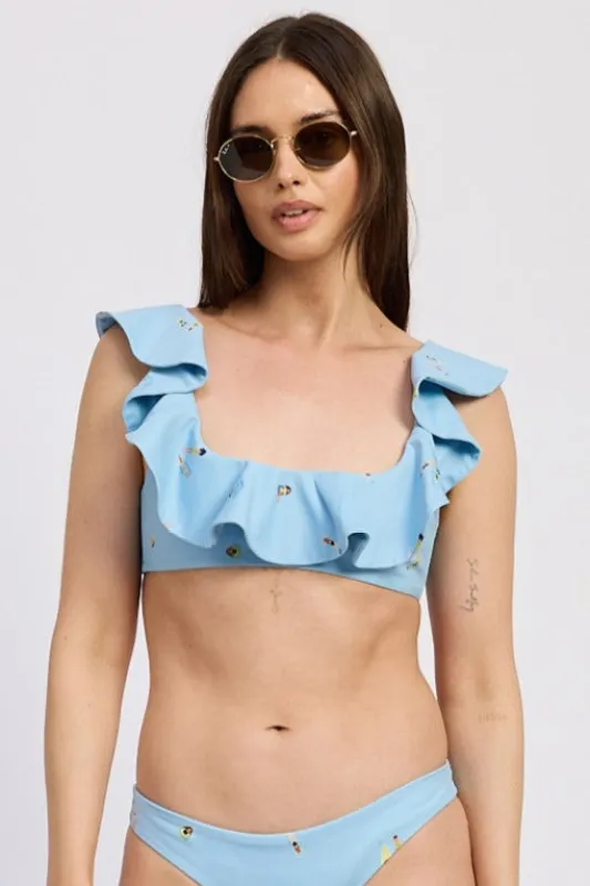 Zoey Bikini Top made by En Saison