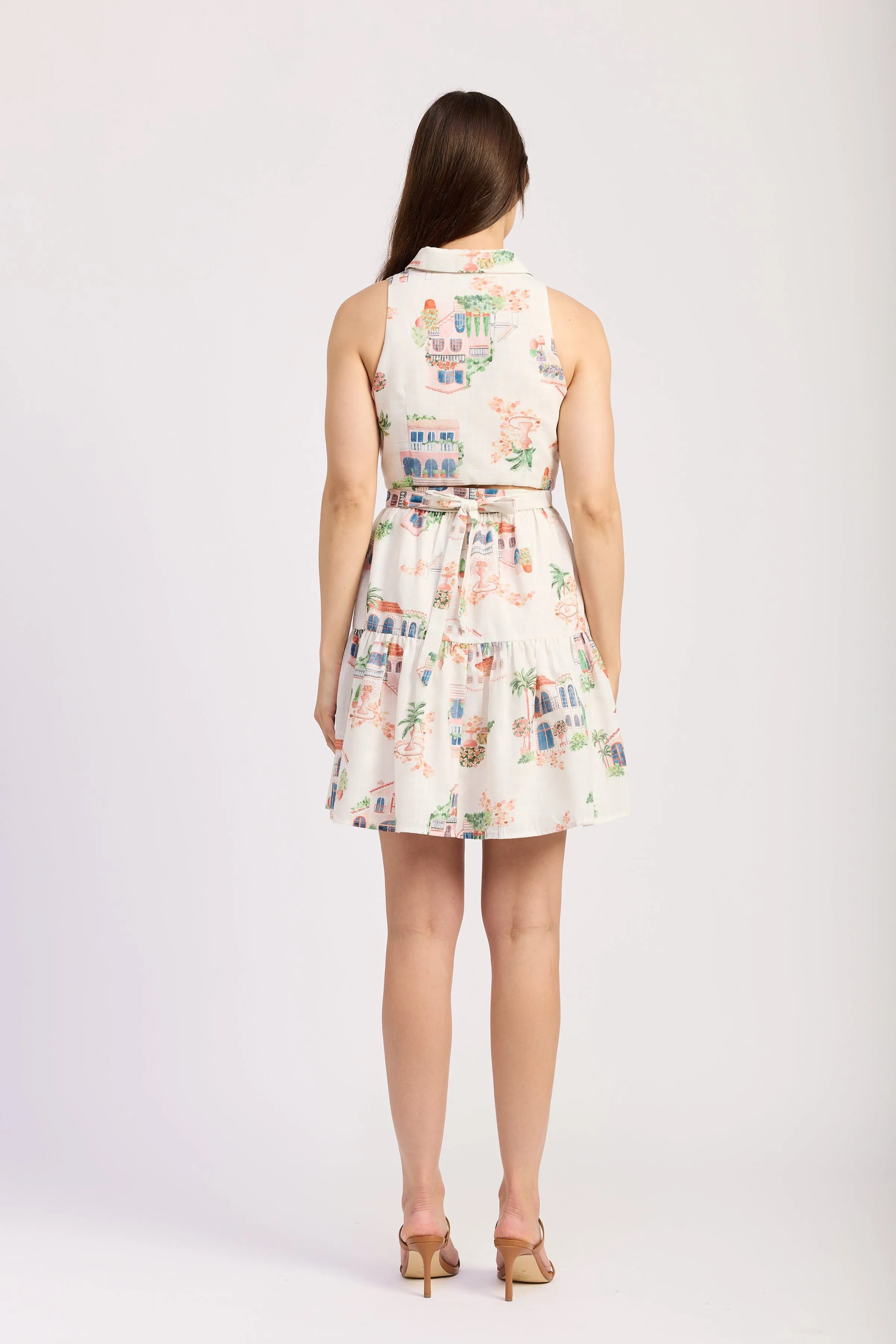 Alaia Linen Shirt Mini Dress sold by En Saison product image thumbnail 3